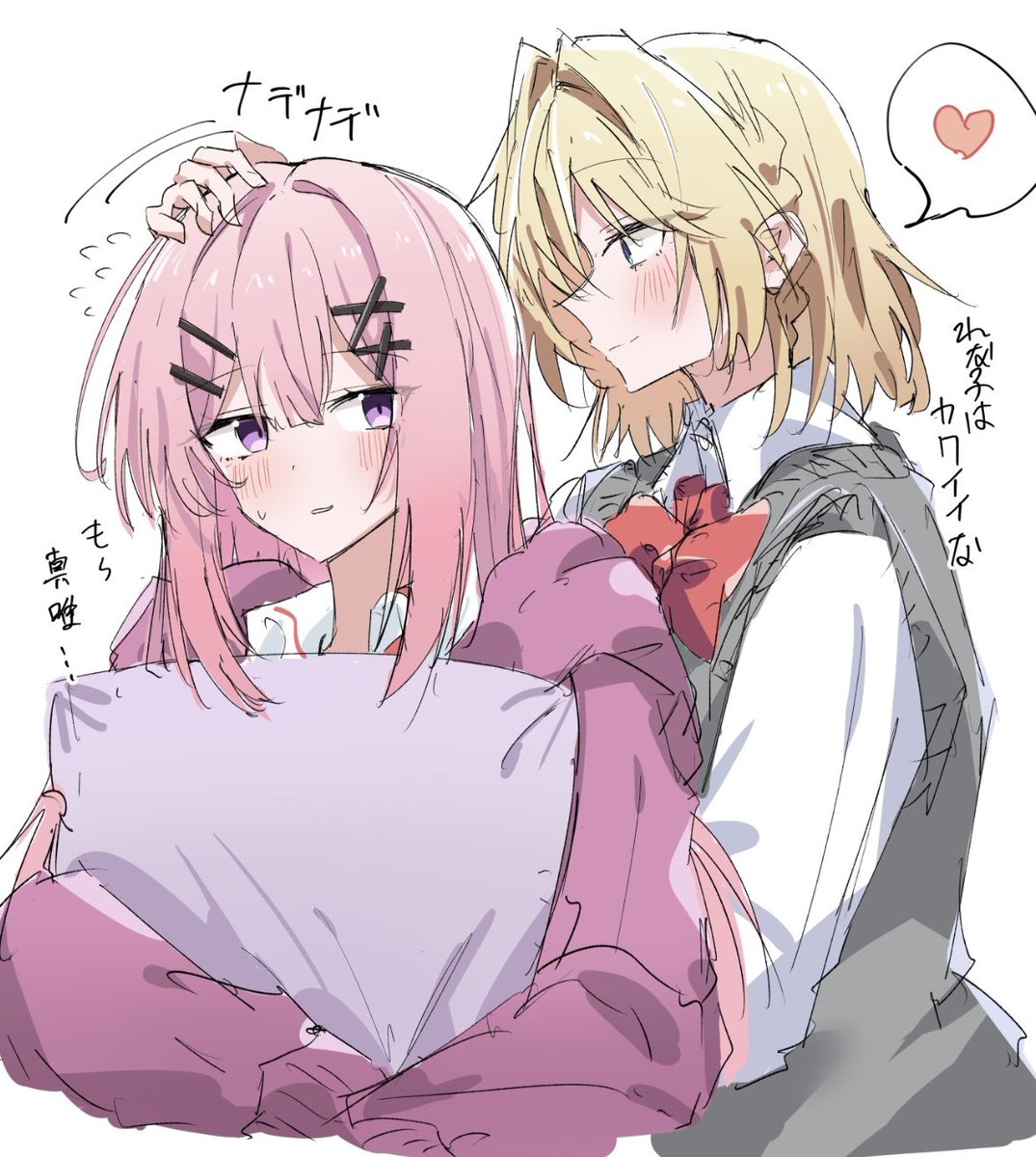 kituneginoE's tweet photo. こういう髪型違うif、みたい https://t.co/wXe585i0ua