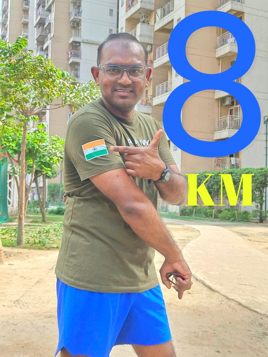 VishwasDass's tweet photo. I ran 8 km this morning. Refreshing and stress-buster ππ€π
#running #practice #runningislife
https://t.co/vYSYsb8oiZ https://t.co/EhT60pHwyH