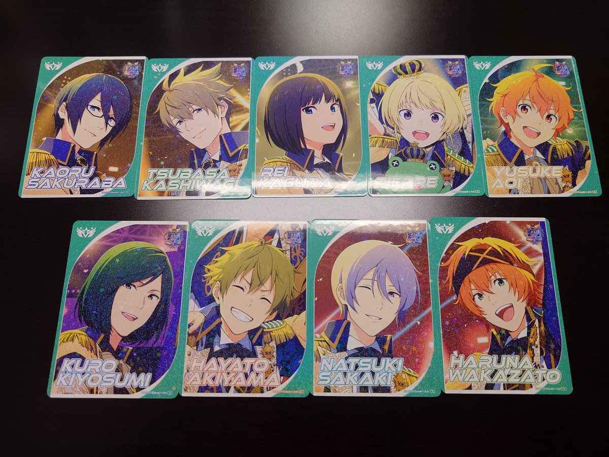 fr_pfs's tweet photo. カードフォリオ SideM vol.1
【譲】
写真のもの(ID無し申し訳ありません)
【求】
N…北斗(1),英雄∞,龍(2),誠司(2)
R…冬馬(1),翔太(1),英雄,龍,誠司
SR〜MR…FRAME

条件が細かいためのんびり交換先を探しております。
PRS両日現地におりますので手渡し優先でお探ししております。 https://t.co/s0bst5eKkP