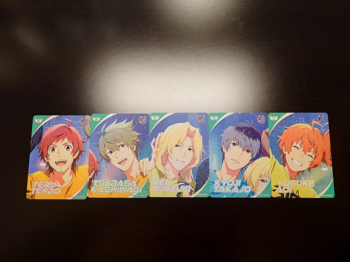 fr_pfs's tweet photo. カードフォリオ SideM vol.1
【譲】
写真のもの(ID無し申し訳ありません)
【求】
N…北斗(1),英雄∞,龍(2),誠司(2)
R…冬馬(1),翔太(1),英雄,龍,誠司
SR〜MR…FRAME

条件が細かいためのんびり交換先を探しております。
PRS両日現地におりますので手渡し優先でお探ししております。 https://t.co/s0bst5eKkP