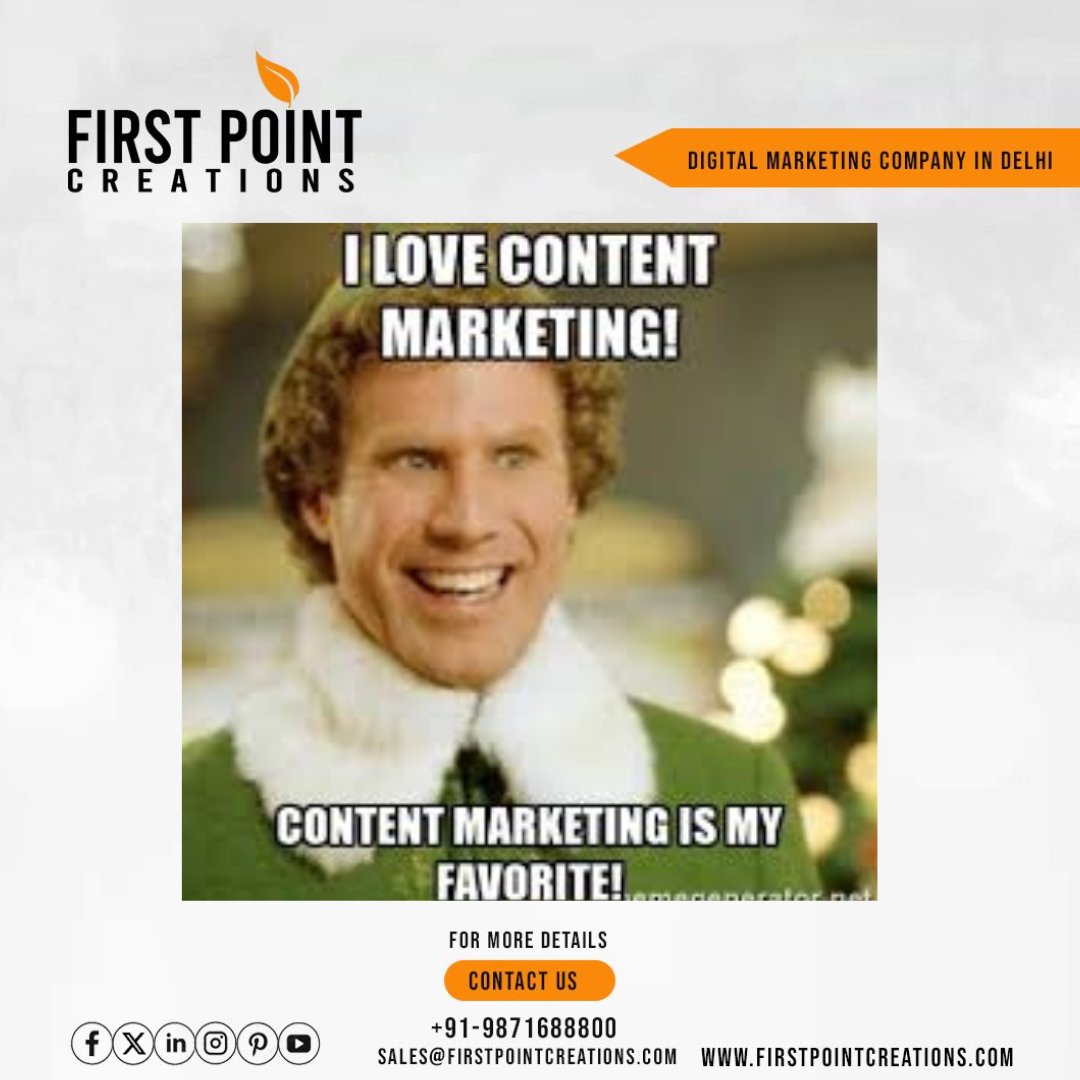 FirstCreat58663's tweet photo. When someone says “I love content marketing!” and you instantly start thinking about blogs, SEO, website traffic, and lead generation 😄
Because great content marketing isn’t just about posting — it’s about creating valuable content that drives people . https://t.co/1U8YyImF0w