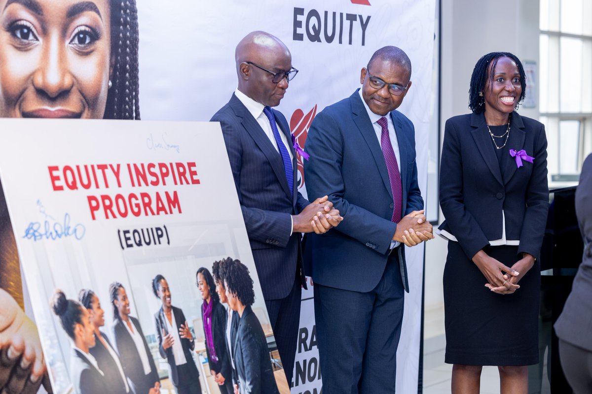 UgEquityBank's tweet photo. We celebrated Women's Day 2026 by honoring phenomenal women recognized by their colleagues for inspiration and impact.

The celebration featured a keynote by Allen N. Ssebugwawo, Non-Executive Director on the Equity Bank Uganda Board, who shared her career journey and offered valuable guidance for women to thrive and succeed in their careers.

The event was graced by our Managing Director, Gift Shoko, and Executive Director, Claver Serumaga, reflecting the bank's commitment to empowering women across the organization.

We concluded with the launch of the Equity Inspire Program (EQUIP), a mentorship and leadership initiative that will drive our commitment to a gender-equal workplace forward.

At Equity, Women's Day is not just a date on the calendar. It is a celebration of the everyday inspiration and leadership women bring to our organization and beyond.

#EquityBankUganda