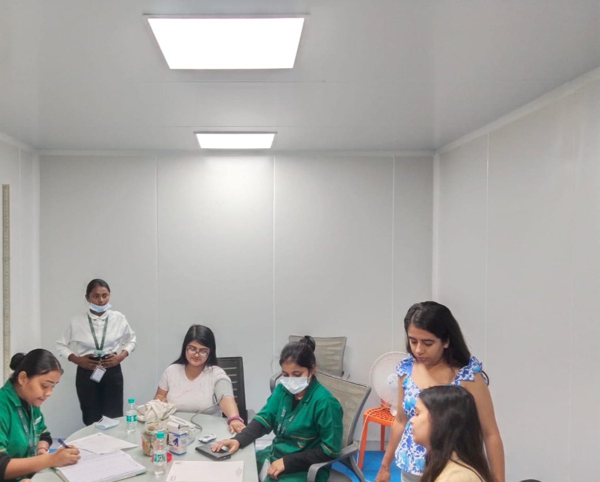 the91Api's tweet image. A healthy team is a strong team.

Our @the91api team participated in the free health check-up camp organized at @fermentis_lifesciences yesterday.

#91API #Fermentis #HealthCheckup #WorkplaceWellness #TeamWellbeing