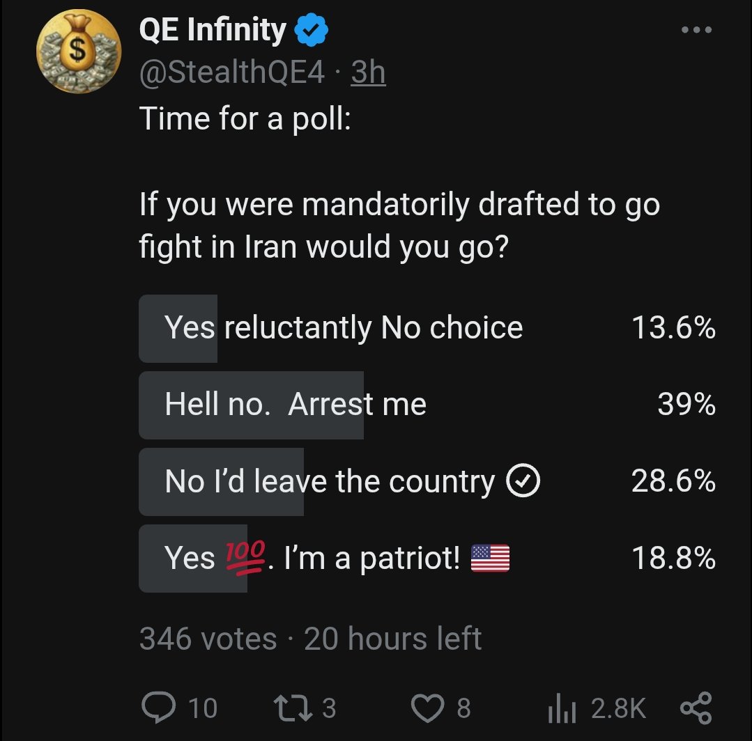 wildcryptox's tweet image. But....
But....
But.... 

40% of US citizens under arrest.!! 🪖🪖👌 

@realDonaldTrump are you listening? 

People of Stock markets don't like your policies..... 

#SuicideisPainless  

youtu.be/niMNRW1iZEg?is…