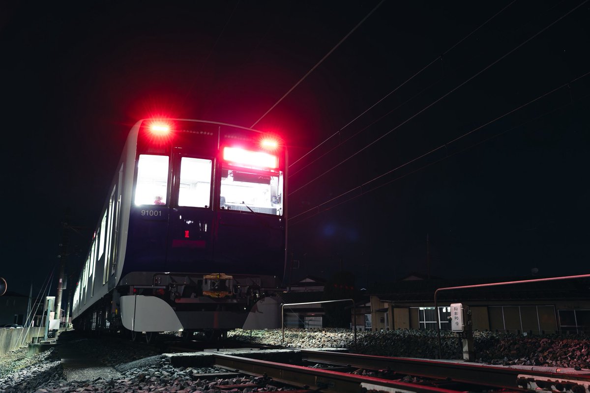 Isesaki_37's tweet photo. 2026/3/12-13 91001F 配属回送 https://t.co/5zlpXM7QGv