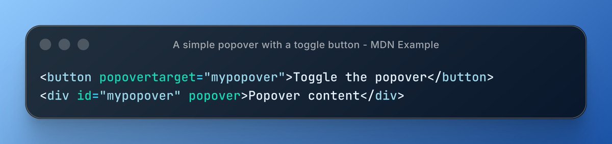 MDN Web Docs tweet media