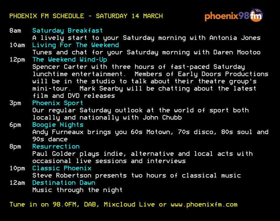 Phoenix FM (we're on 🦋) tweet media