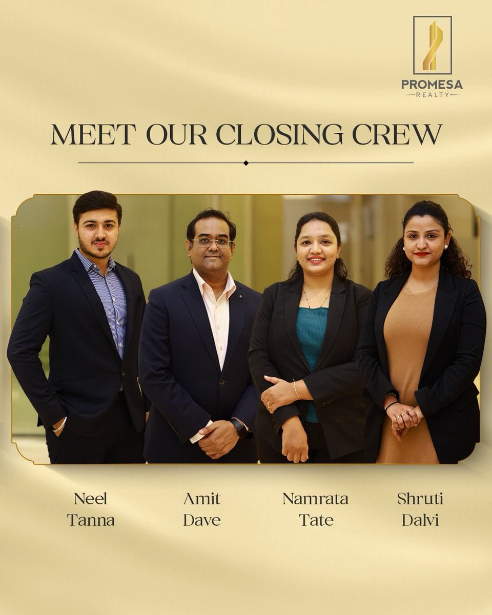 PromesaRea12864's tweet image. Turning opportunities into successful closures. Our sourcing and closing teams bring market insight, strategy, and precision to ensure every homebuyer makes the right move.

#PromesaRealty #PromesaFremont #SmartInvestments #PropertyExperts #HomeBuyingJourney