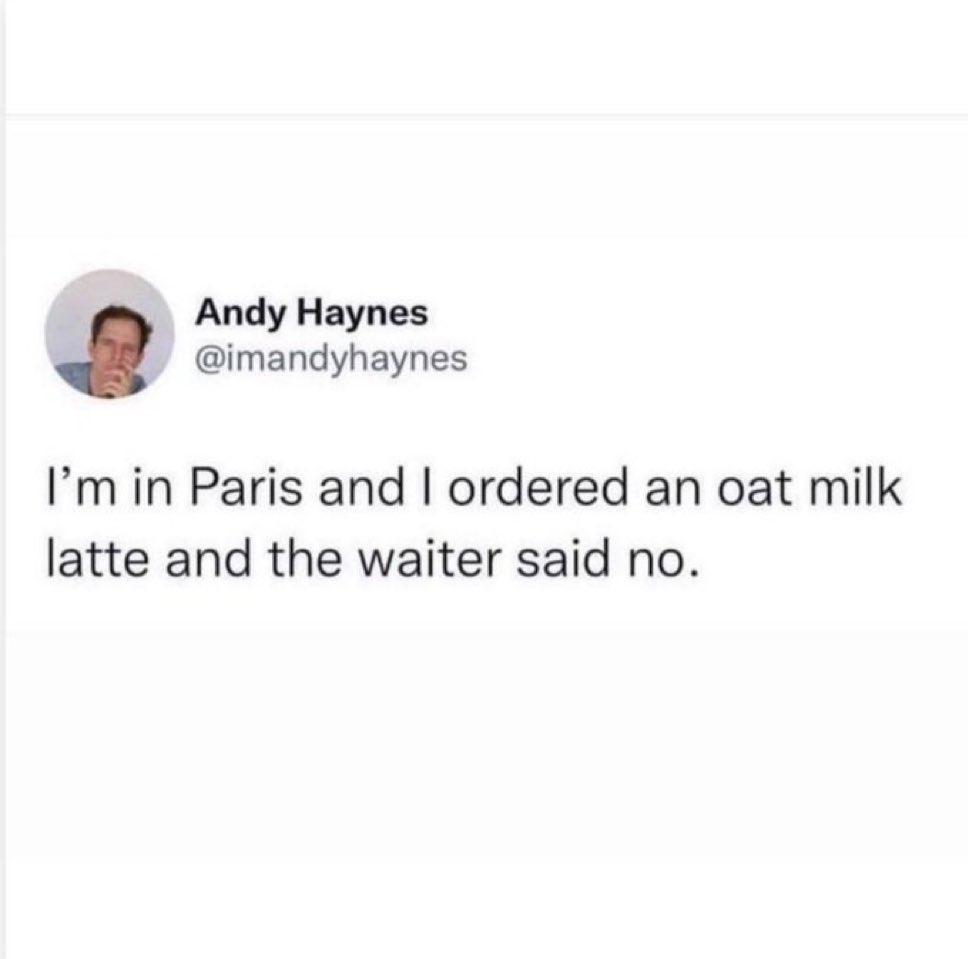 You should be happy they didn’t ask you to leave the property 😆