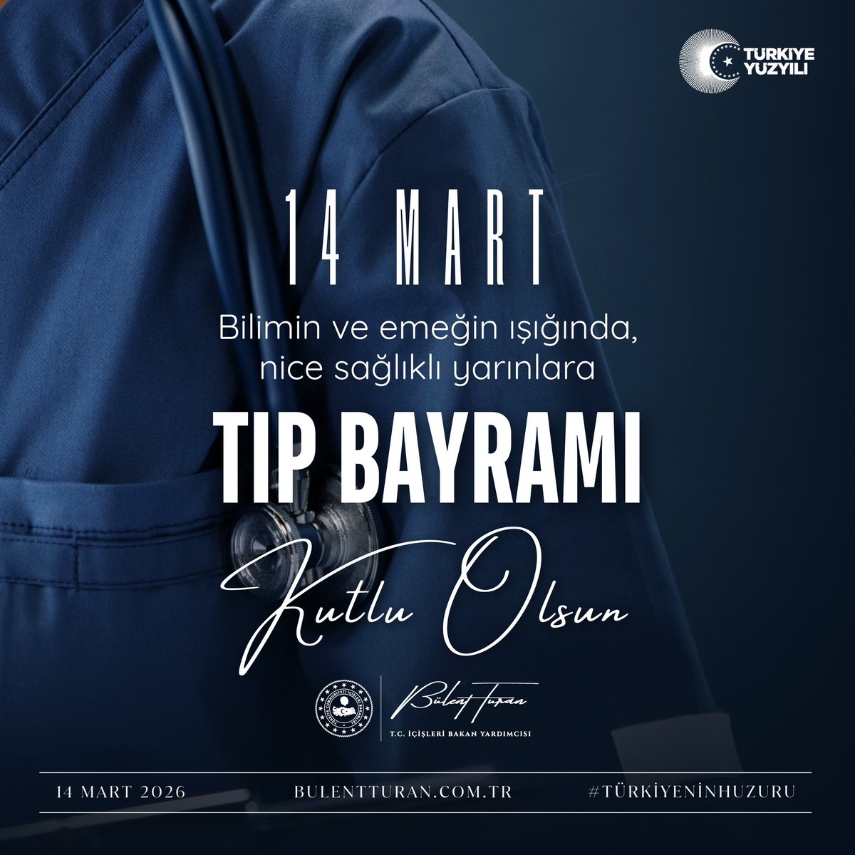 turanbulent's tweet photo. Acil servislerde, polikliniklerde, muayenehanelerde, laboratuvarlarda ve ameliyathanelerde; #Doktorlarımızdan #Hemşirelerimize #Radyologlarımızdan #Laborantlarımıza kadar en zor anlarımızda gece gündüz demeden sağlığımız için emek veren tüm #SağlıkÇalışanları’mızın #14MartTıpBayramı kutlu olsun.

Şifa dağıtan elleriniz, merhametiniz ve emeğiniz bu millet için büyük bir değerdir.

İyi ki varsınız.