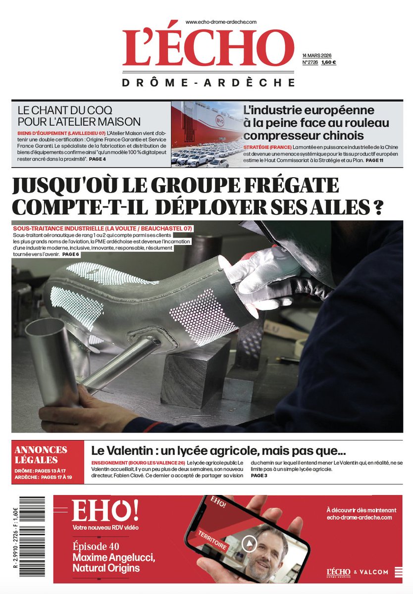 L'Echo Drôme-Ardèche 🗞 tweet media