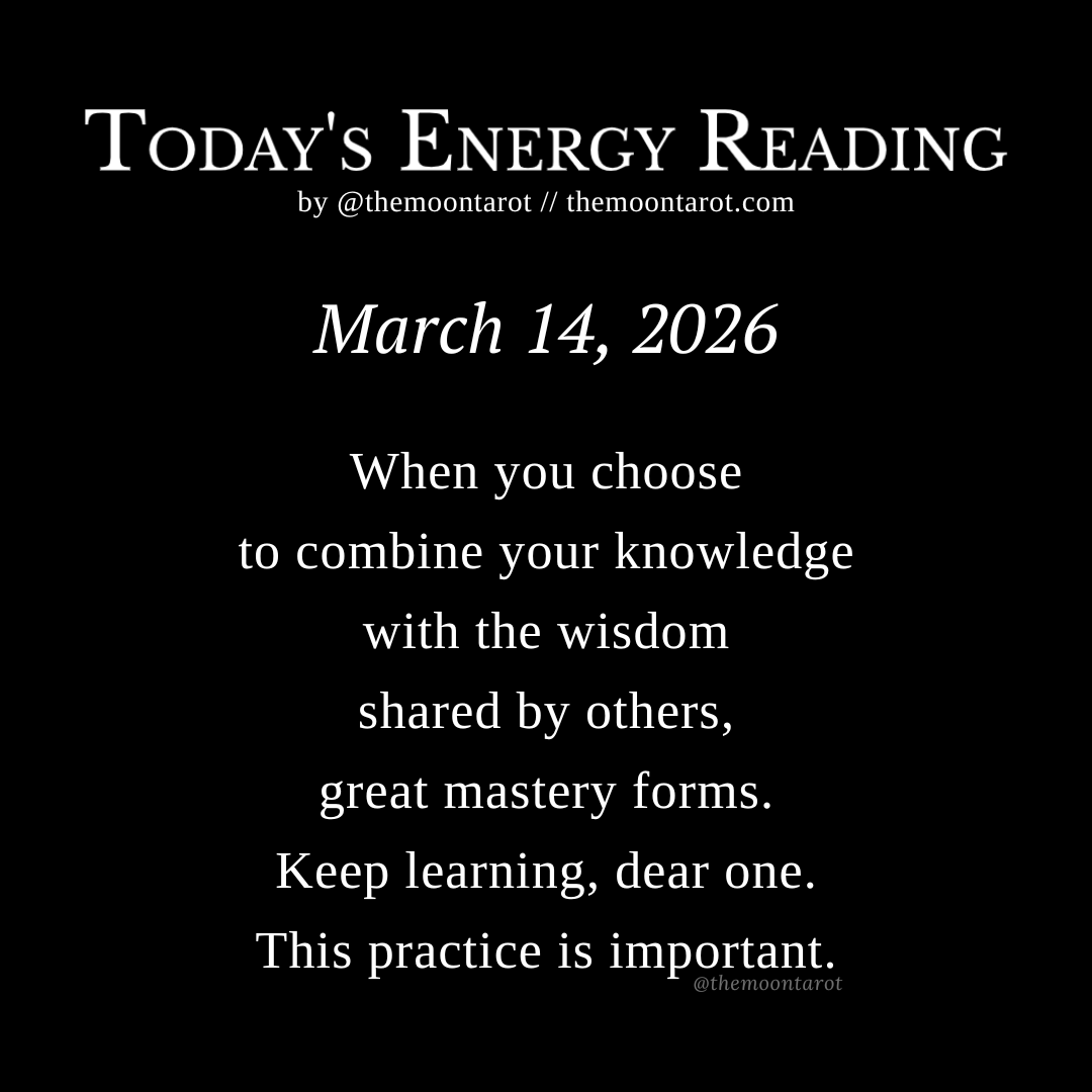 themoontarot_'s tweet photo. Today’s Energy Reading: March 14, 2026 https://t.co/PfJDCdfiRs
