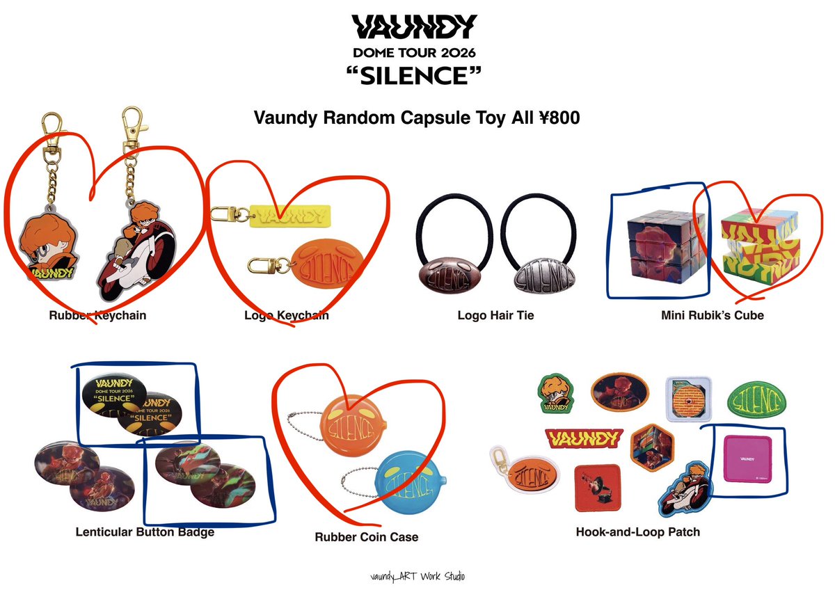 IY5kp's tweet photo. Vaundy ガチャ カプセルトイ 交換譲渡

求 ❤️
譲 🟦

本日京セラドームにて交換可能な方
お待ちしております。 https://t.co/T5Ljco4wD1