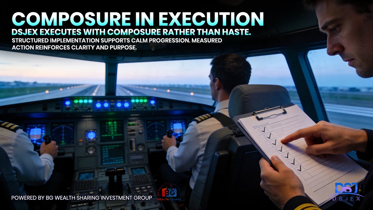 DSJExchange_'s tweet photo. π Execution requires composure when complexity increases.
π At DSJEX, action unfolds steadily rather than abruptly.
π Structured progress helps decisions remain clear and disciplined.
#DSJEX #ComposureInExecution #StructuredProgress #MeasuredAction https://t.co/VDbfP1ziYf