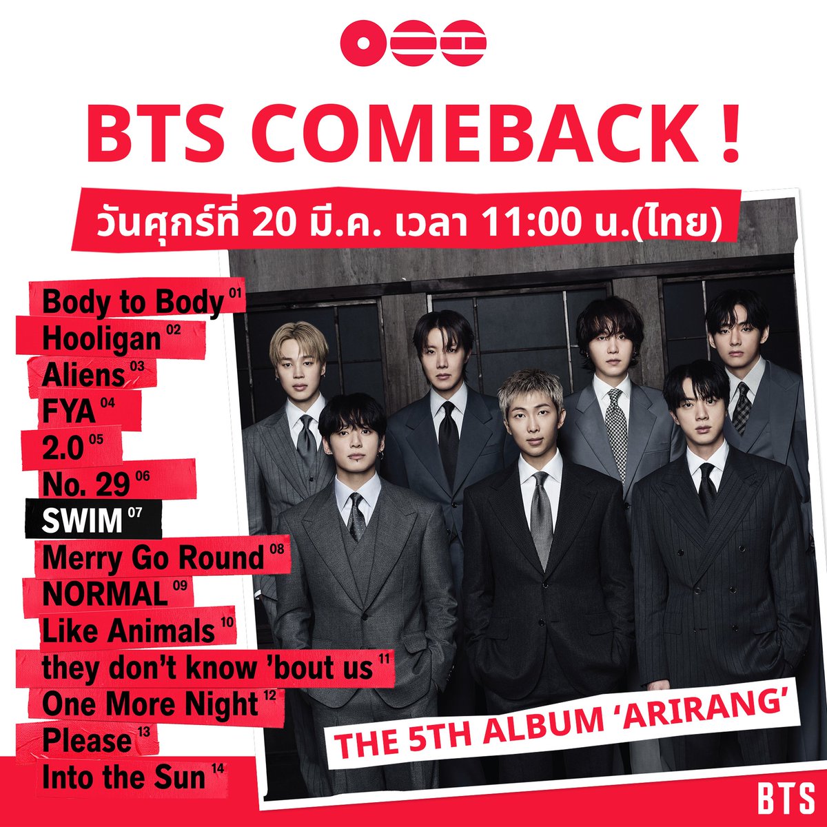 BTS Thailand tweet media