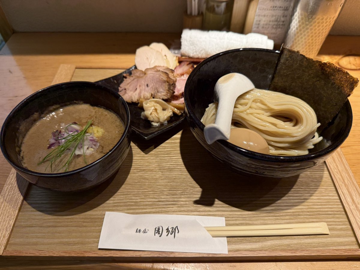 ninja__scorpion's tweet photo. 周郷のつけ麺めっちゃうまい https://t.co/6D3SDPqPvq