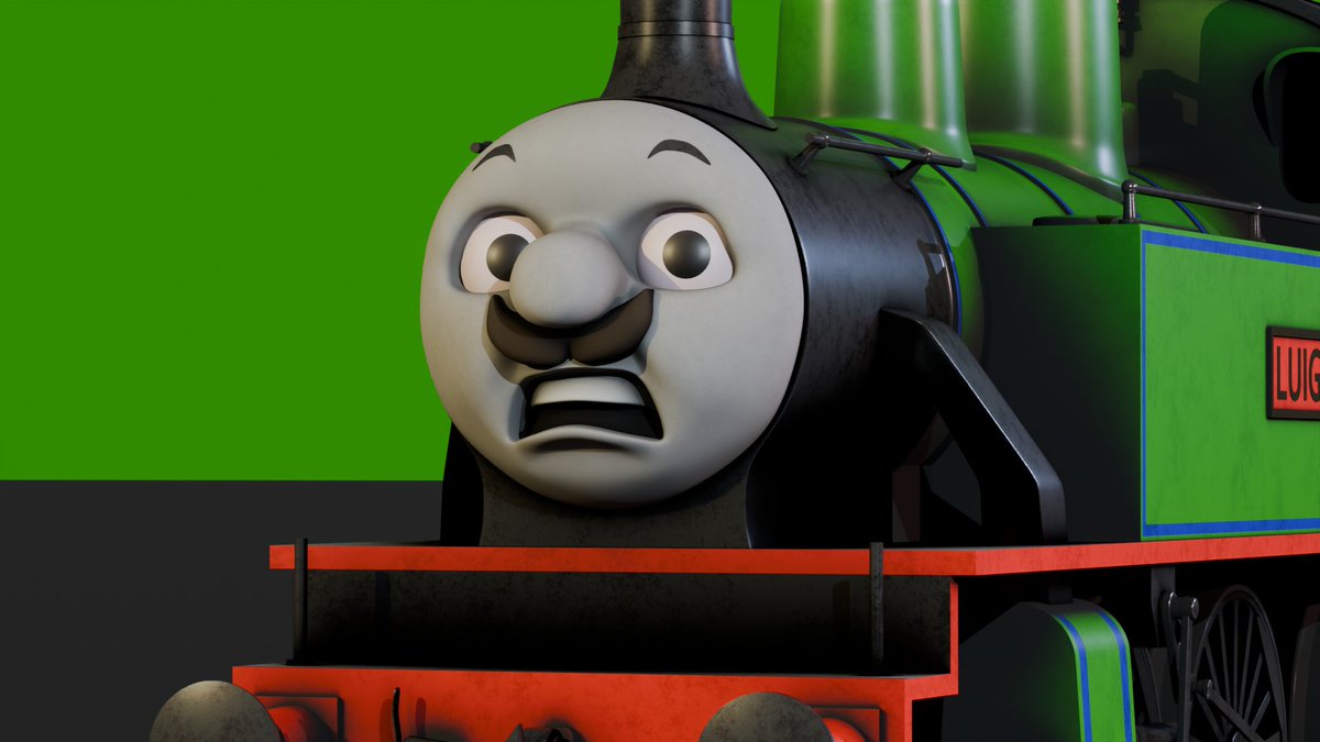 SmudgerOfSodor's tweet photo. Here are more of Luigi's faces https://t.co/kB5dAGtXbN