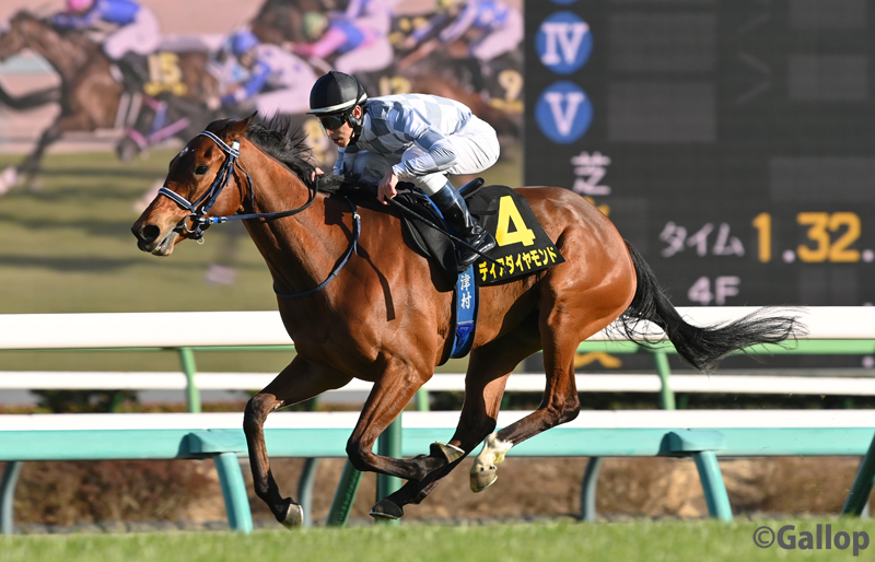 中山11R、桜花賞トライアルの #アネモネS は2番人気 #ディア
