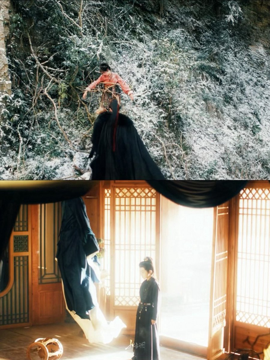 อหหห สะเทือนใจ!!! ไปเจอพส.จีนเปรียบเทียบตอนฉางอวี้ตกจากหน้าผาแขวนอยู่บนกิ่งไม้ กับตอนท่านแม่ของเซี่ยเจิ้งที่ทิ้งไป เหมือนเขาถูกขังอยู่กับความทรงจำนั้นมาตลอด พอเห็นฉางอวี้อยู่ในสถานการณ์เดียวกัน มันเลยยิ่งทำให้กลัวว่าจะสูญเสียคนที่รักไปแบบเดิม 😭😭😭#ล่าหยก ลึกซึ้งอ่ะ