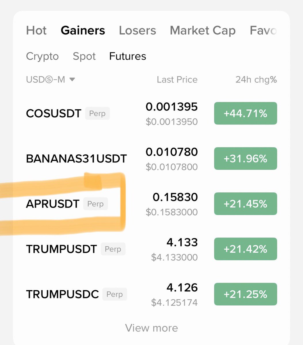 $Apr ruling #Binance top 3 gainers 

50% done ✅

Do not miss the next coin 

Will appreciate a like and retweet will post next one after 300 likes here ❤️