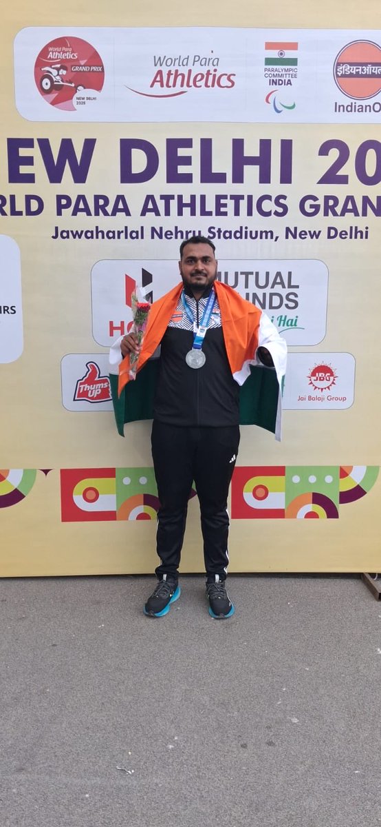 SAI_Gandhinagar's tweet photo. Pure dominance at the World Para Athletics Grand Prix 2026 in New Delhi! 🏟️✨

Athletes from SAI NCOE Gandhinagar delivered a masterclass in New Delhi, bringing home an incredible medal haul: https://t.co/zdRZRcTZtm