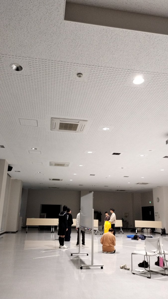 110show1's tweet photo. ジュニア・クラブ！ランスルーです。３月２８日２９日に向けて頑張ってますんで！アート工房ですー！ https://t.co/XFeQBOCk6i