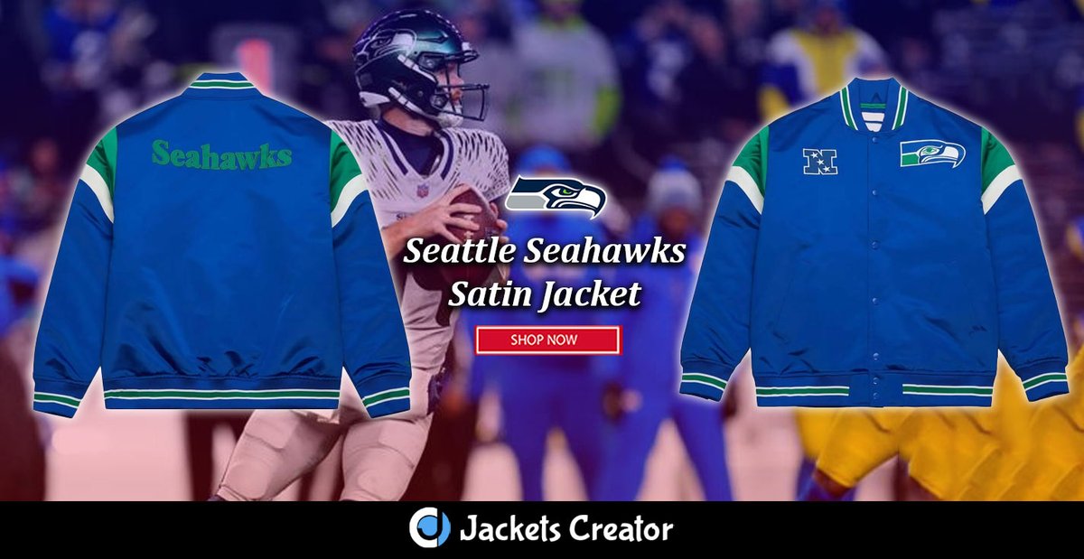 jacketscreator's tweet image. 🏈 Seattle Seahawks Heavyweight Satin Jacket – 40% OFF

👉 jacketscreator.com/product/seattl…

#SeattleSeahawks #NFLFans #SatinJacket #FanGear #40PercentOff