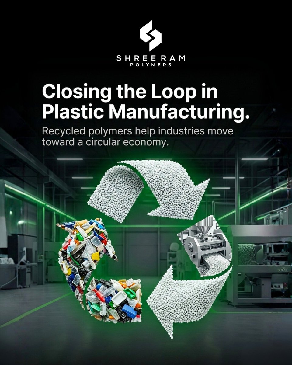 Plastic doesn’t have to become waste, it can become value. 
+9198100 53153|connect@srp.earth|srp.earth
#circulareconomy #circularplastics #plasticrecycling #recycledpolymers #pcrplastics #pirplastics #plasticwastetovalue #polymerrecycling #sustainablemanufacturing