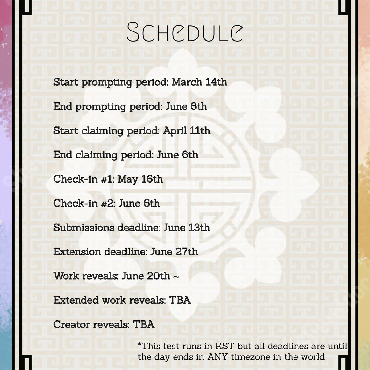 sopefest's tweet photo. 🇰🇷Schedule🏔️ https://t.co/u8JpnoNU7b