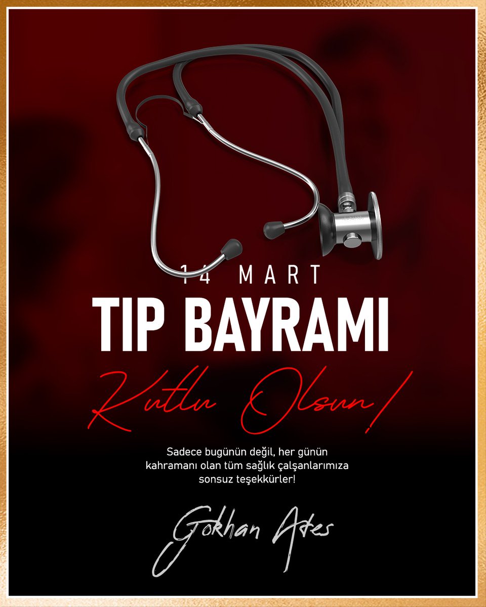 Protek VIP Şirketler Grubu olarak;

insan sağlığı için büyük bir özveriyle çalışan tüm hekimlerimizin ve sağlık çalışanlarımızın 14 Mart Tıp Bayramı’nı saygıyla kutluyoruz.

Sağlığımız için emek veren tüm kahramanlara teşekkür ederiz.

Gökhan Ateş
Protek VIP Şirketler Grubu |