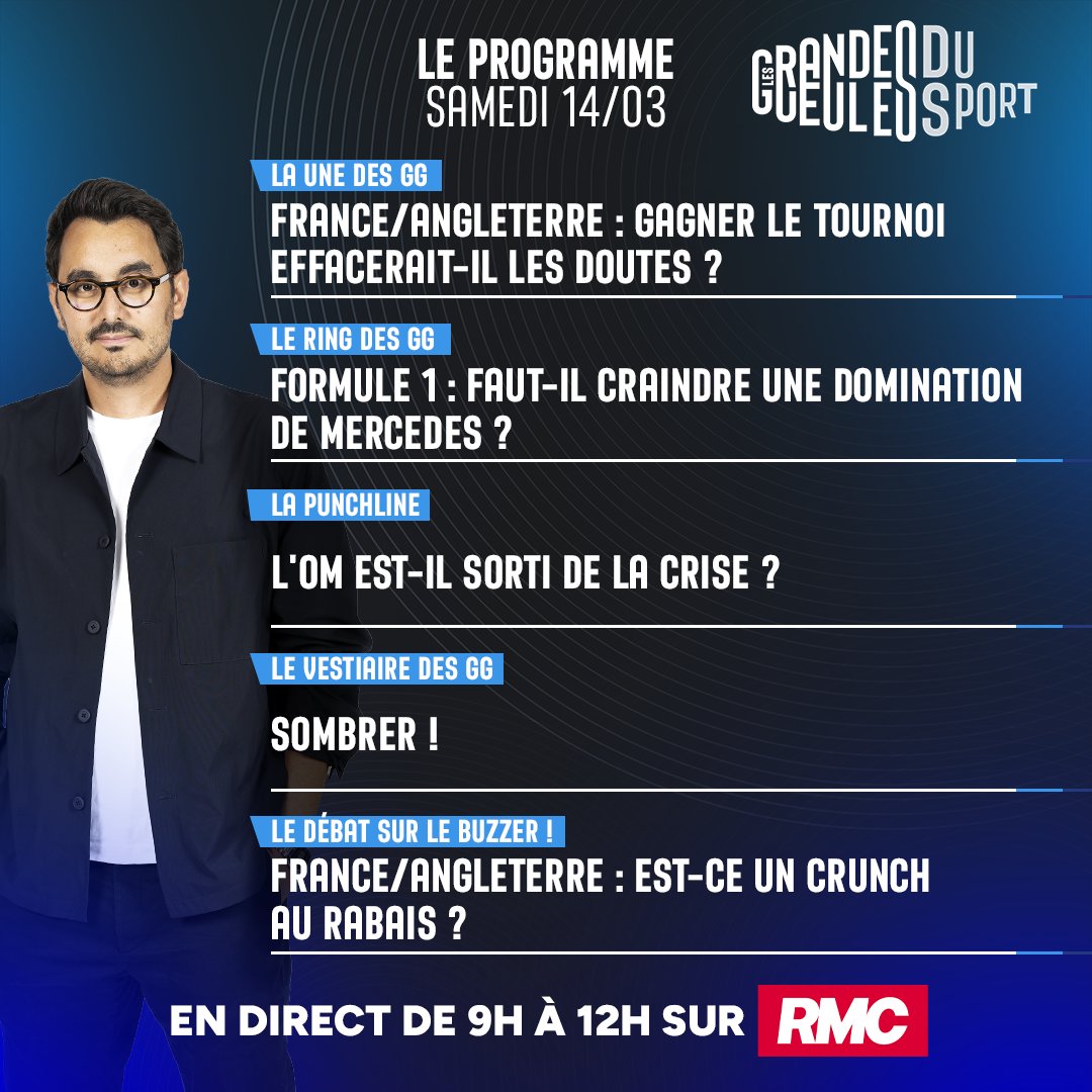 Les Grandes Gueules du Sport - RMC tweet media