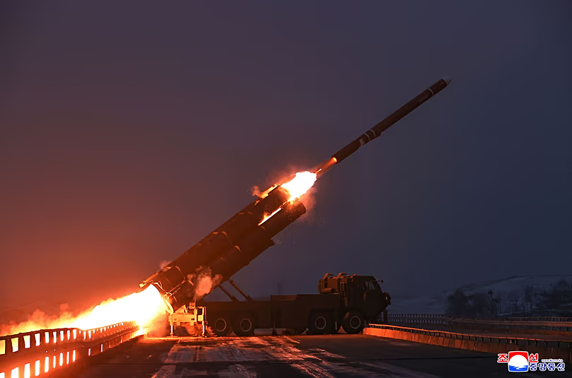 🚨 North Korea's 2026 Missile Mayhem! 🚨

NK fired hypersonic &amp; short-range ballistic missiles into the Sea of Japan in Jan—one flew ~600 miles, threatening southern Japan. Sparks protests from Tokyo! 🇰🇵🇯🇵

Japan counters by deploying long-range antiship missiles in Kumamoto by