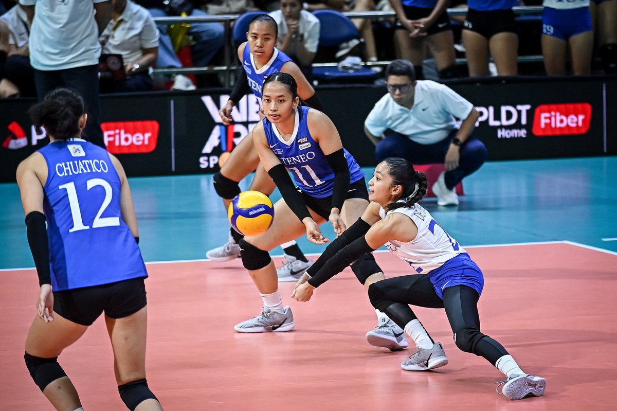 FIRST WIN FOR ATENEO! 

Ateneo sweeps UE in straight sets (25-19, 25-23, 25-16) to earn their first win of the season.

Congrats, Ateneo! #UAAPSeason88