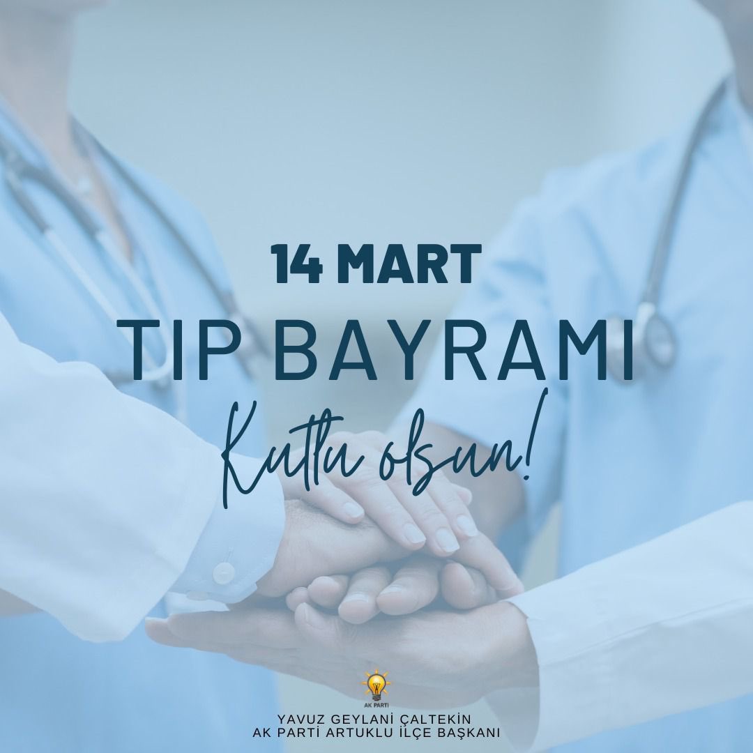 İnsan hayatını her şeyin üzerinde tutarak büyük bir özveri ve fedakârlıkla görev yapan, gece gündüz demeden milletimizin sağlığı için emek veren tüm hekimlerimizin ve sağlık çalışanlarımızın 14 Mart Tıp Bayramı’nı en içten dileklerimle kutluyorum.

#Mardin #Artuklu