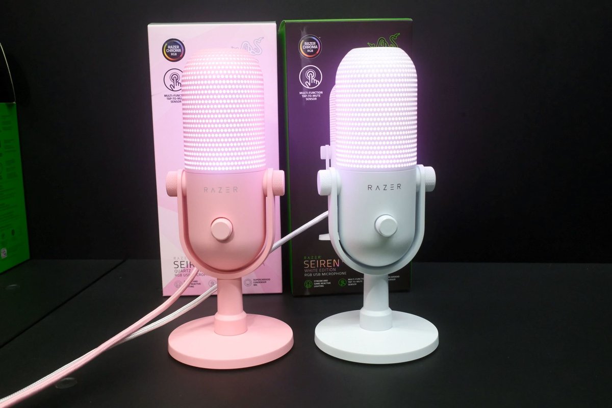 RAZER STORE】 RAZER史上最高のコンデンサーマイク🎤🐍 『SEIREN