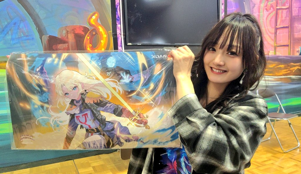 MTG 超希少 幽霊による庇護 箔押しプレイマット MTG 幽霊による庇護 プレイマット さいとうなおき - メルカリ