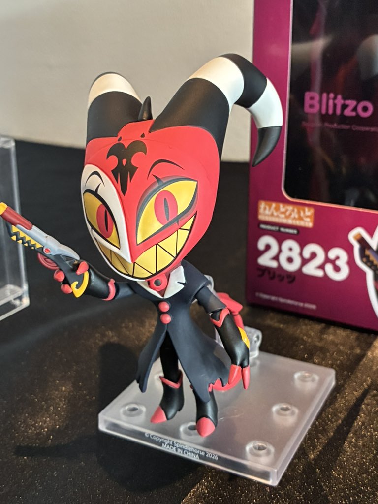 ねんどろいど ヘルヴァボス ブリッツ Blitzo 2823 フィギュア Helluva