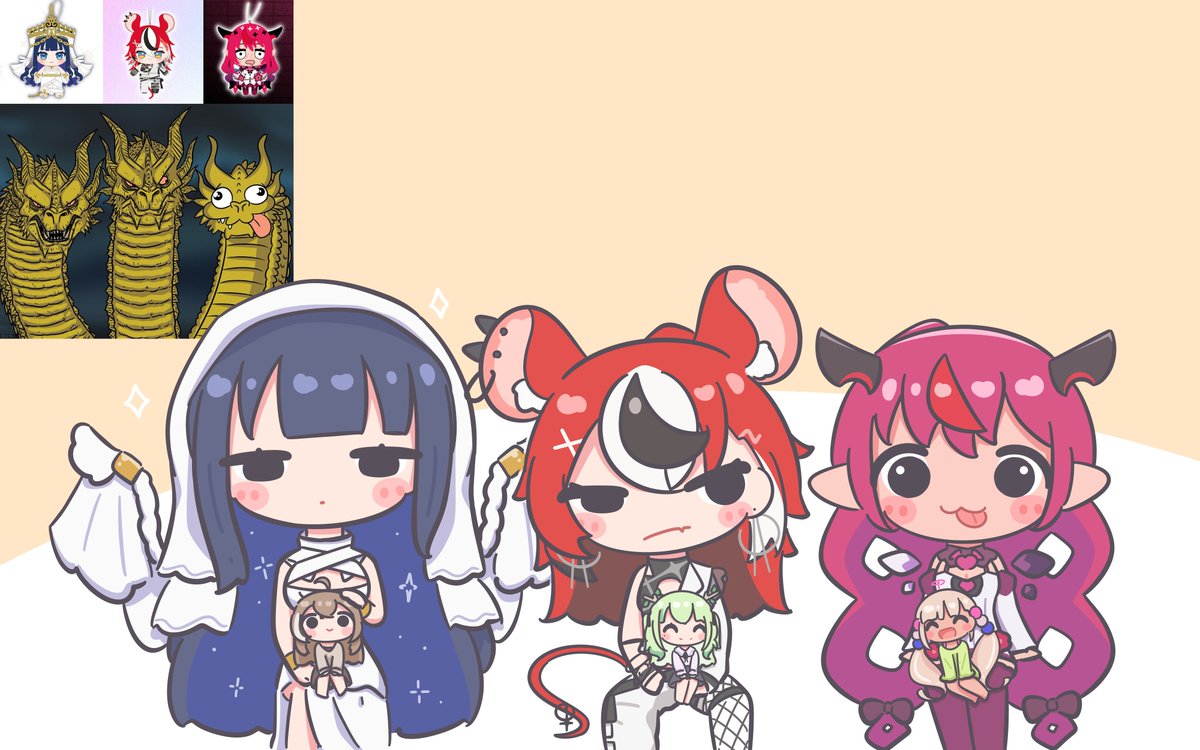 Promise plushies are so cute

#kronillust #BaelzBrush #IRySart