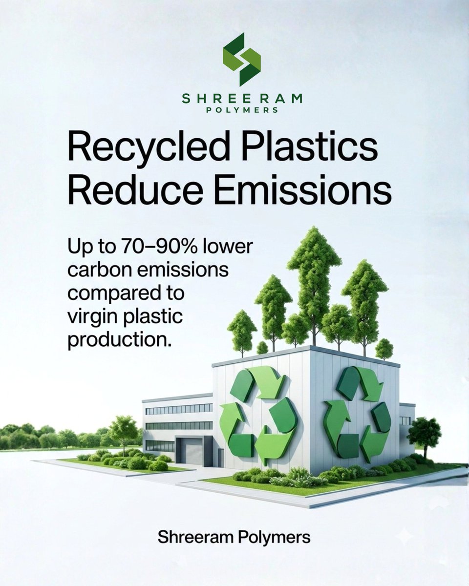 Lower emissions. Smarter materials. 🌱

+9198100 53153 | connect@srp.earth | srp.earth

#circulareconomy #plasticrecycling #recycledplastics #sustainablemanufacturing #greenmanufacturing #polymerindustry #pcrplastics #pirplastics #recycledpolymers #carbonreduction
