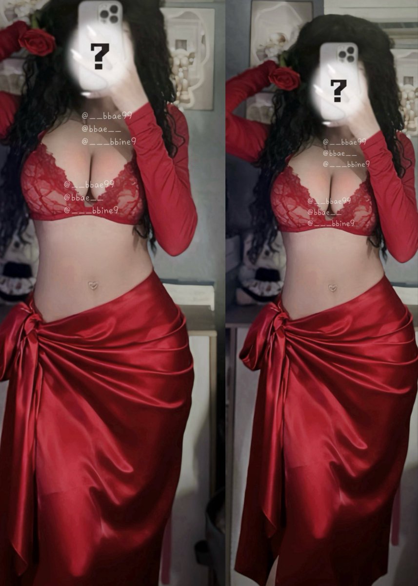 __meomeow's tweet photo. A silky red dress 👀👀👀 https://t.co/Xqdi6jTViY