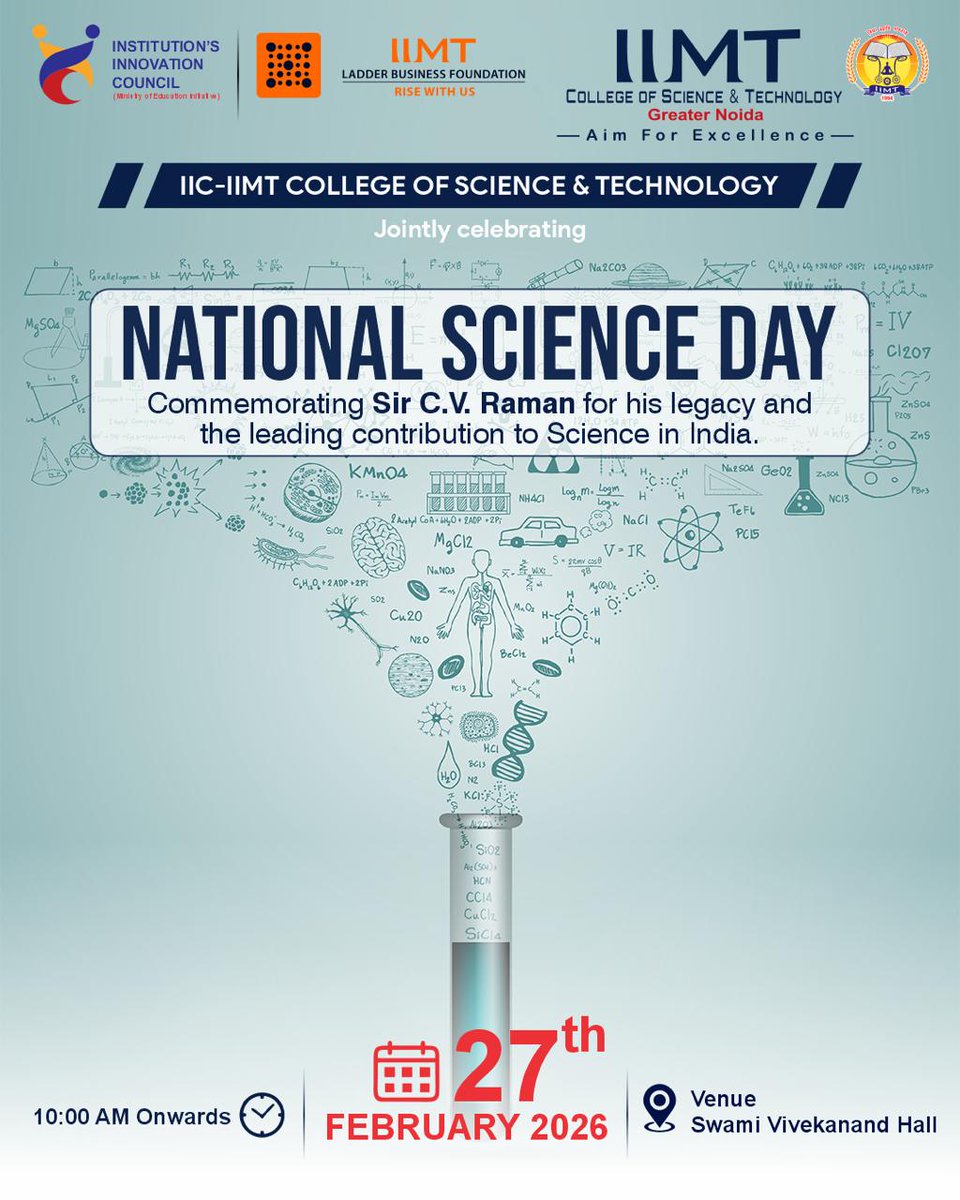 IIC IIMT Science & Technology tweet media