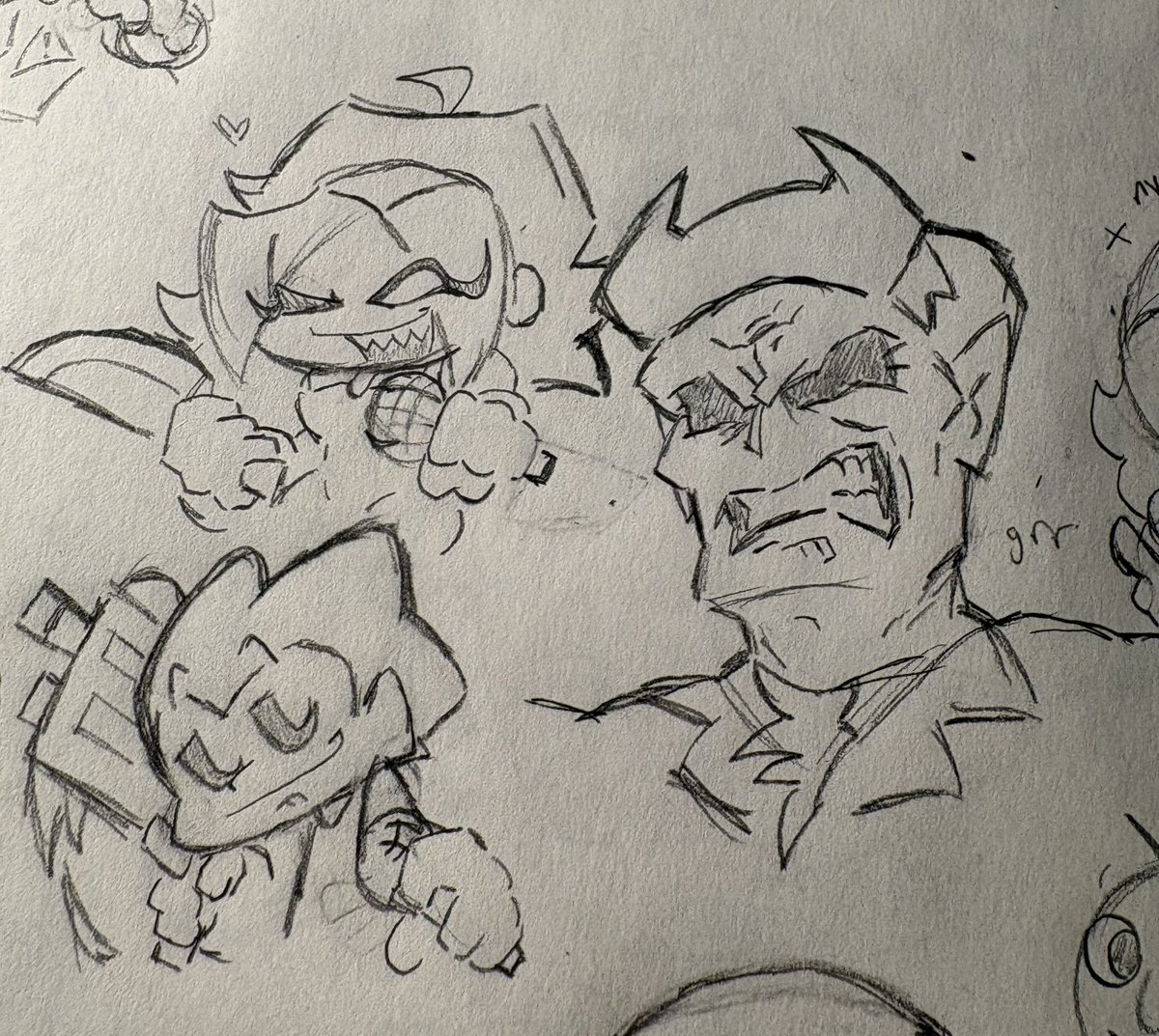 Tower124_'s tweet photo. some doodles I liked tonight https://t.co/sPM6aSbOJF