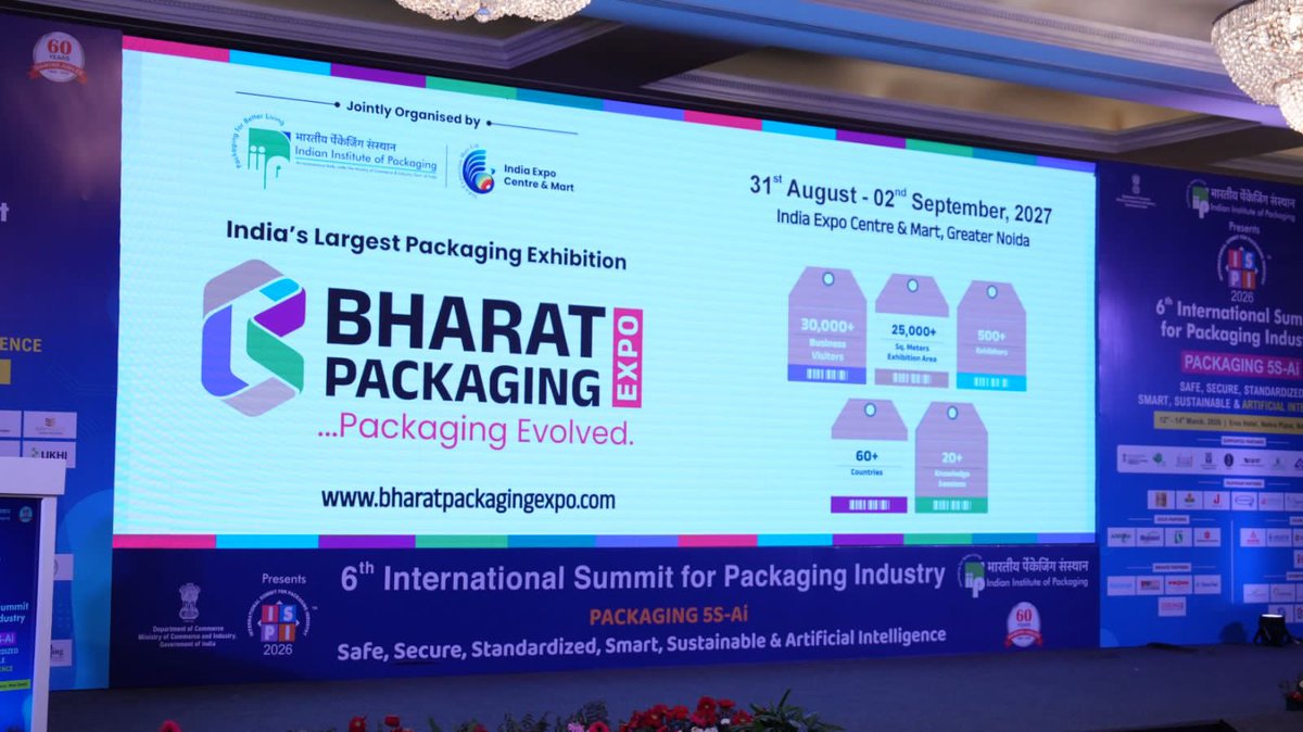 Indian Institute of Packaging (IIP) tweet media