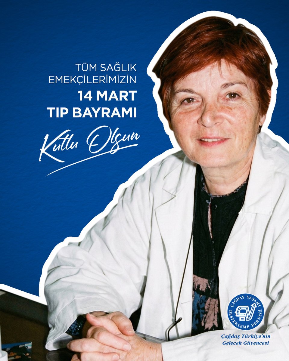 Hekimlerimiz, çağdaş Türkiye’nin vazgeçilmez değerleridir.

Çağdaş Yaşamı Destekleme Derneği olarak insan sağlığının korunmasını her zaman öncelik sayıyoruz. Bugün öğrenimine destek verdiğimiz pek çok tıp öğrencisinin; insan ve meslek sevgisiyle görev yapabilmesi, yarınlara umut