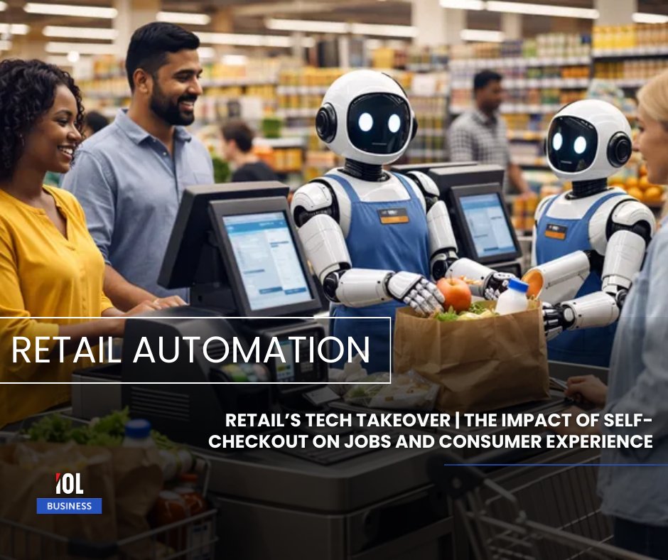 IOL's tweet photo. Self-checkout is reshaping retail worldwide, with 96% of UK grocery stores now using the technology, installations in Germany up 143% since 2023, and 60% of shoppers preferring to scan and pay themselves.
#SelfCheckout #RetailAutomation #RetailTech #DigitalPayments
Read on: https://t.co/ujAh9DhBCK