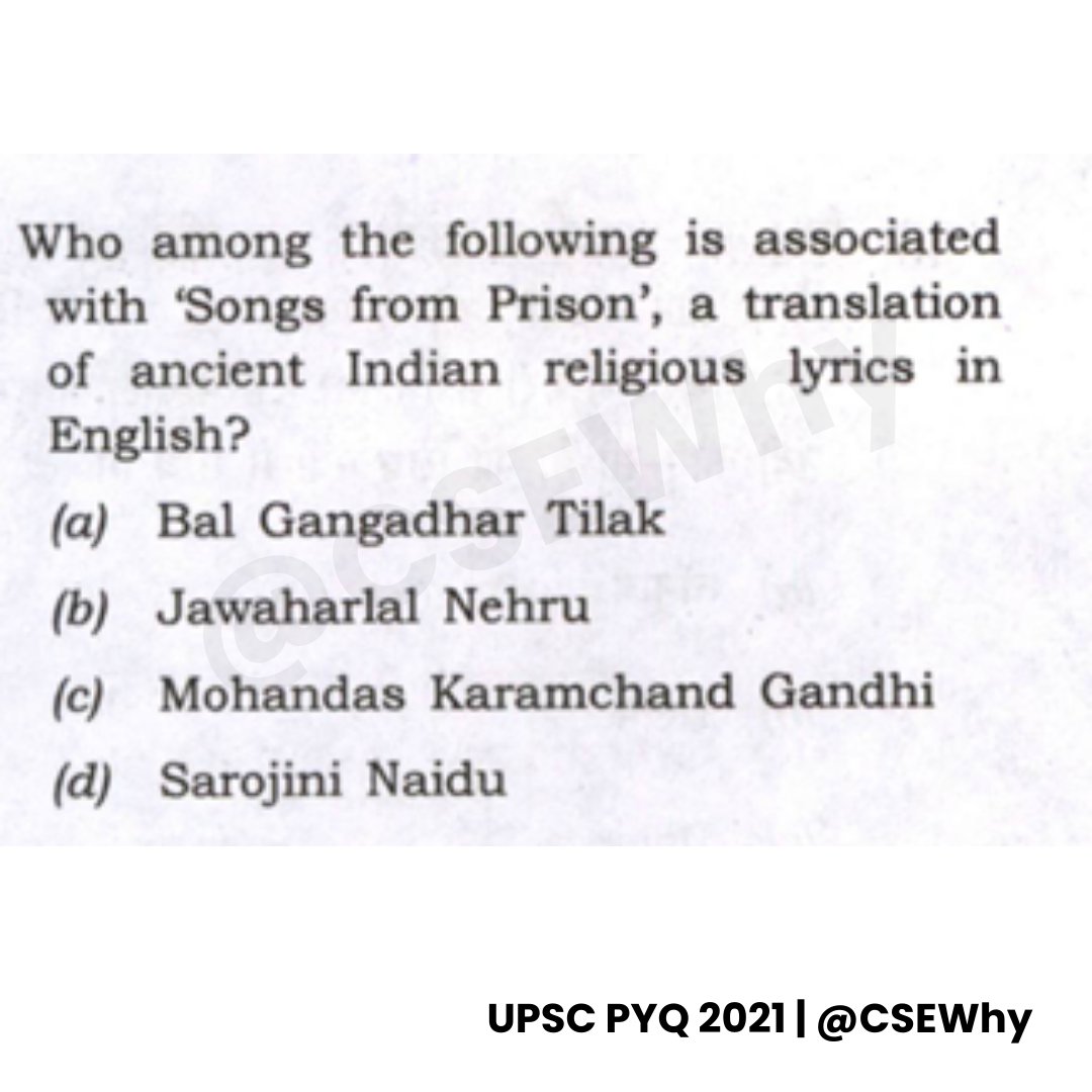 UPSC CSE WHY tweet media