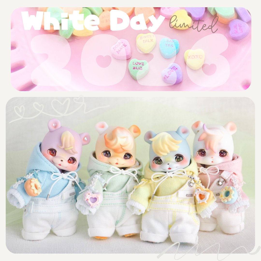 📣 ドール服出品のご案内

👕販売物
フーディーとサロペットのセット 4種
COCORIANG / kumukuku  
fairy/piccolo bodyサイズ

🛒リンクはリプへ

📅終了予定日時
3/15（日） 22時台

気に入っていただける方と出会えるようRPのご協力いただるととても嬉しいです🙇‍♀️