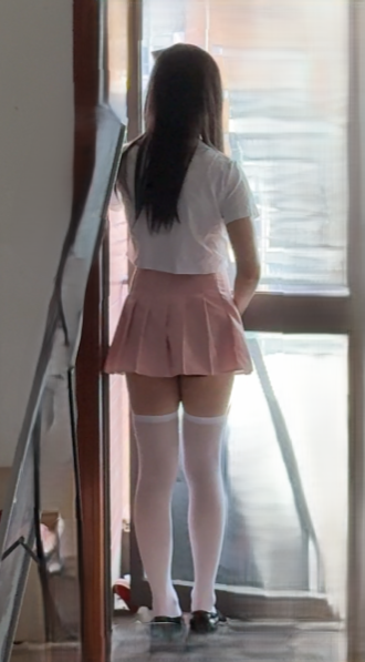 已经打扮好了呢，准备待会出门去公园～
#伪娘 #男娘 #雌堕 #伪街 #sissy #femboy