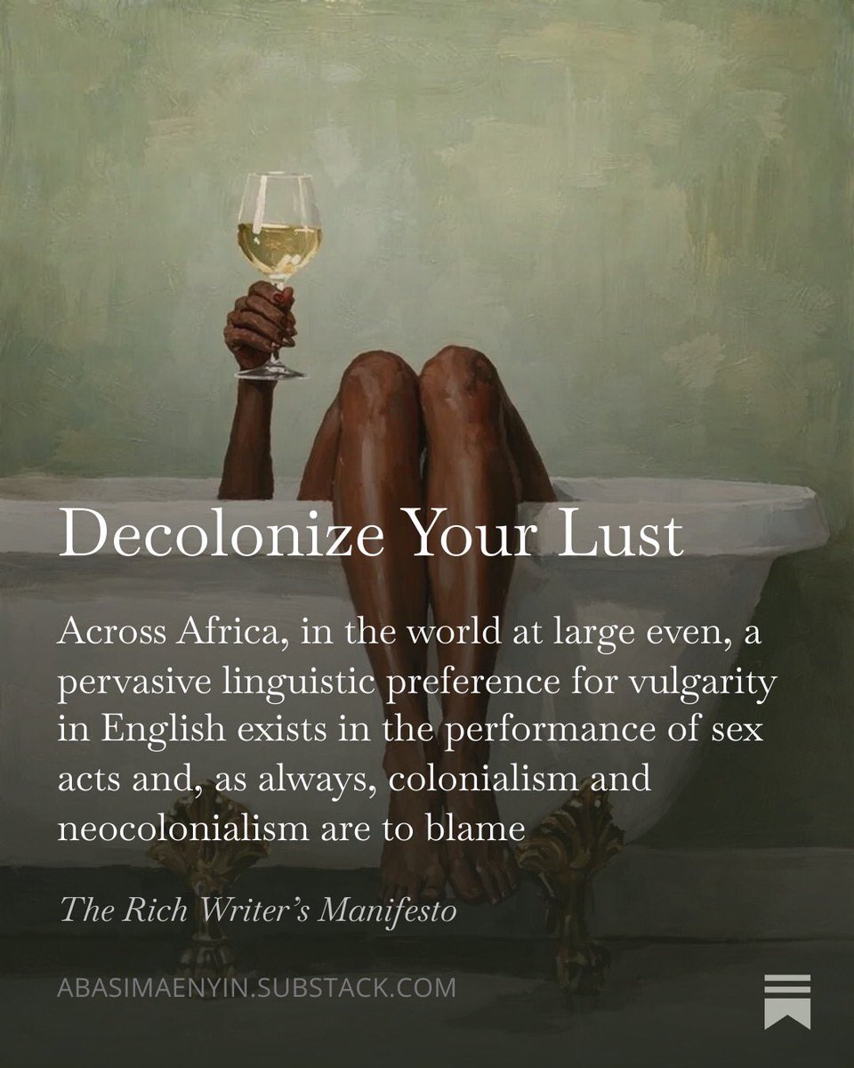 As promised, an essay on this subject, and my first Substack of the year. I argue that it’s not just that we’re moaning in English because of colonialism and neocolonialism, but that indigenous languages are becoming extinct. Read, comment, share.    

open.substack.com/pub/abasimaeny…