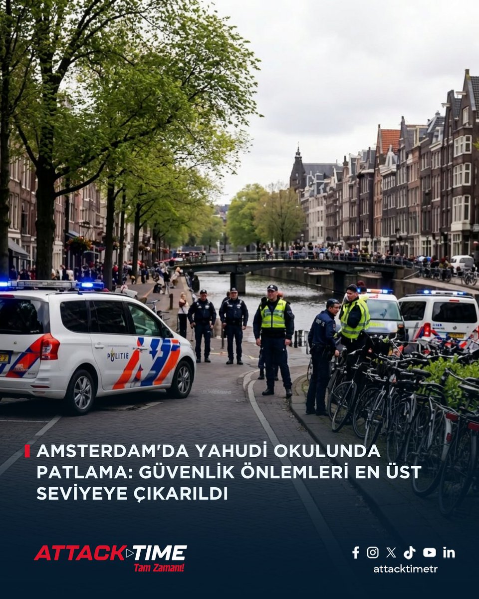 Hollanda'nın başkenti Amsterdam'da bulunan bir Yahudi okulunda meydana gelen patlama, şehirde büyük bir hareketliliğe ve endişeye neden oldu. Yerel basında yer alan bilgilere göre, okul binasında maddi hasara yol açan bu olay, yetkililer tarafından Yahudi toplumunu hedef alan